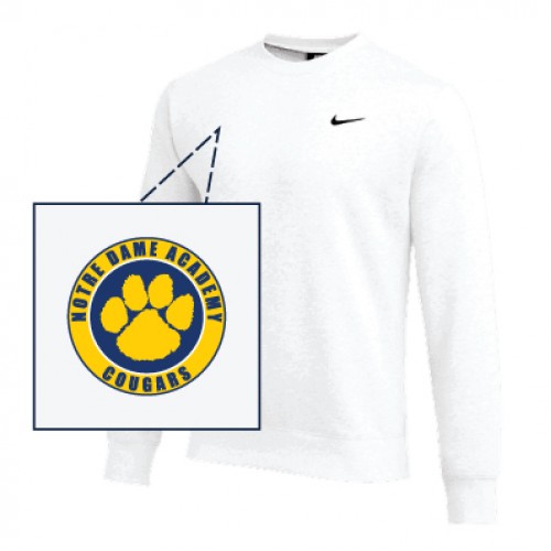 Nike Men's Club Crew (White)